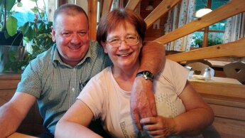Ihre Gastgeber Silvia und Franz Steger | © Privat
